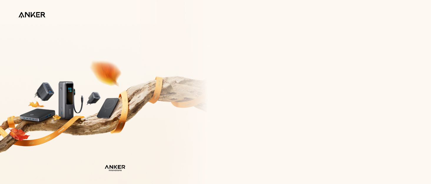 Powerbank Anker Nano: 5000mAh, Qi2, 15W, MagSafe, Золотий