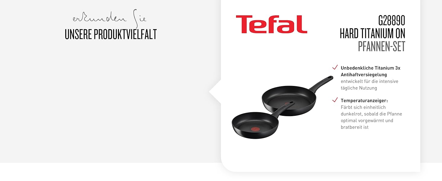 Сковорода Tefal Infinite Induction 28 см з антипригарним покриттям та індикатором температури