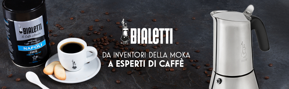 Кавомашина Bialetti Venus Induction - 4 чашки, нержавіюча сталь, срібна