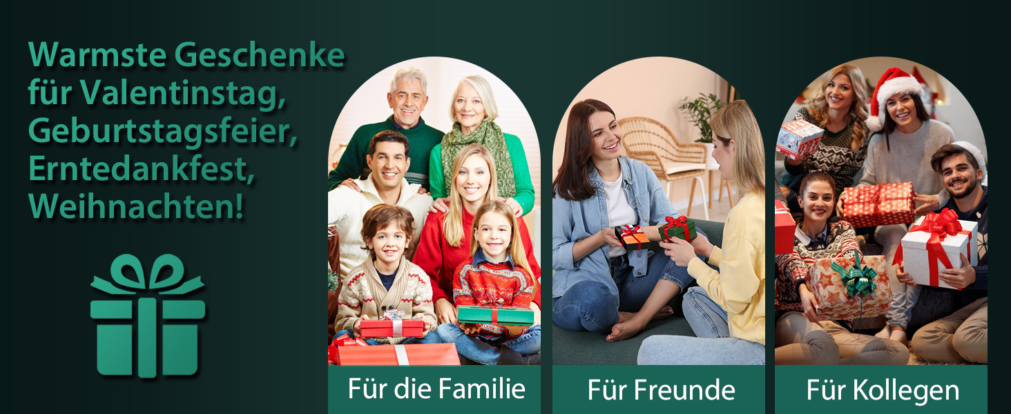 Електричні грілки для рук, набір 2 шт. USB, 20 годин тепла, 3 температурні режими, для спорту та Raynaud's, зелені