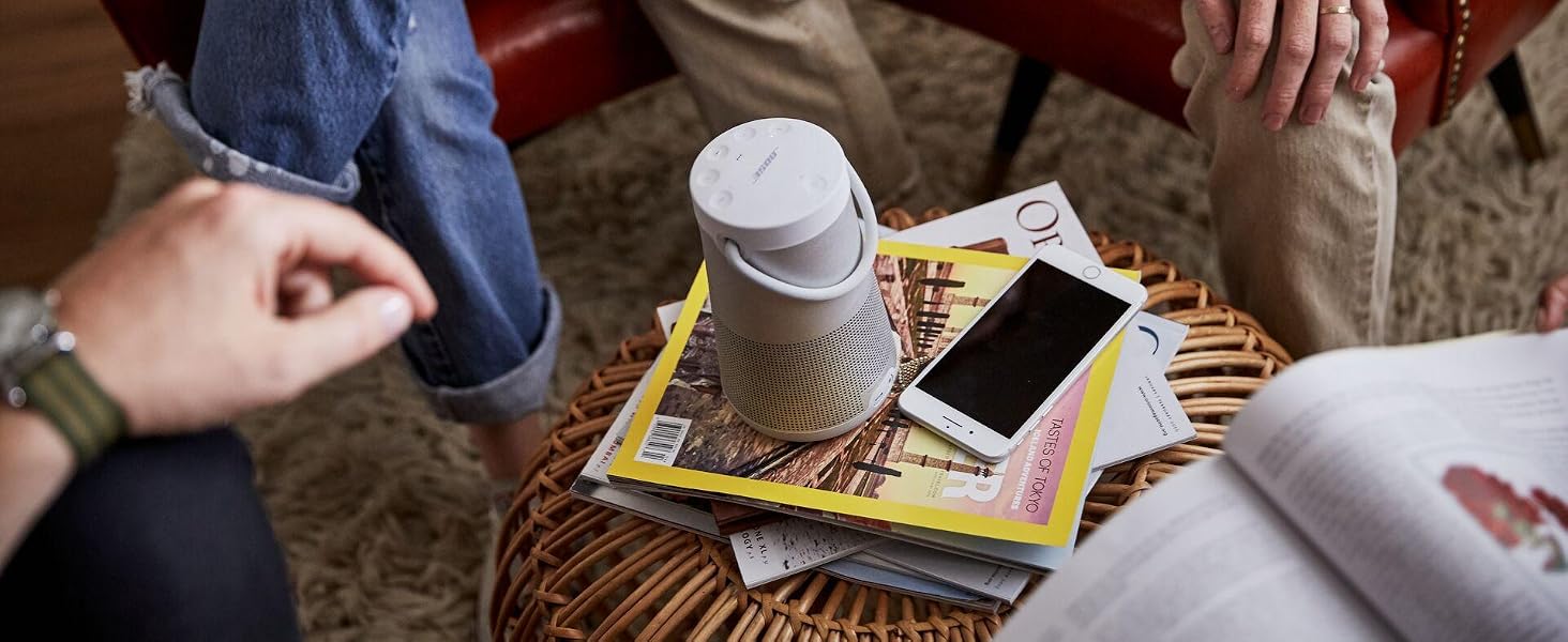 Bose SoundLink Revolve+ II Bluetooth колонка срібляста - портативна, водостійка, бездротова з тривалим часом роботи