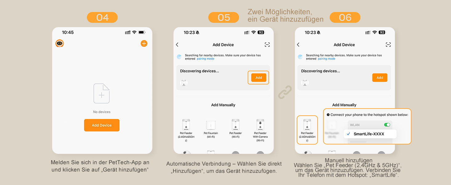 Автомат годування котів IMIPAW, 5G | WiFi, керування через APP, до 10 прийомів їжі на день, 4L, чорний