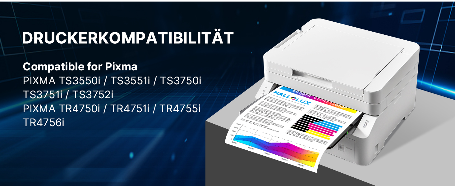 Картриджі для принтера Canon Pixma TR4755i, TS3750i, TR4700, TS3700 (замінник 575, 576)