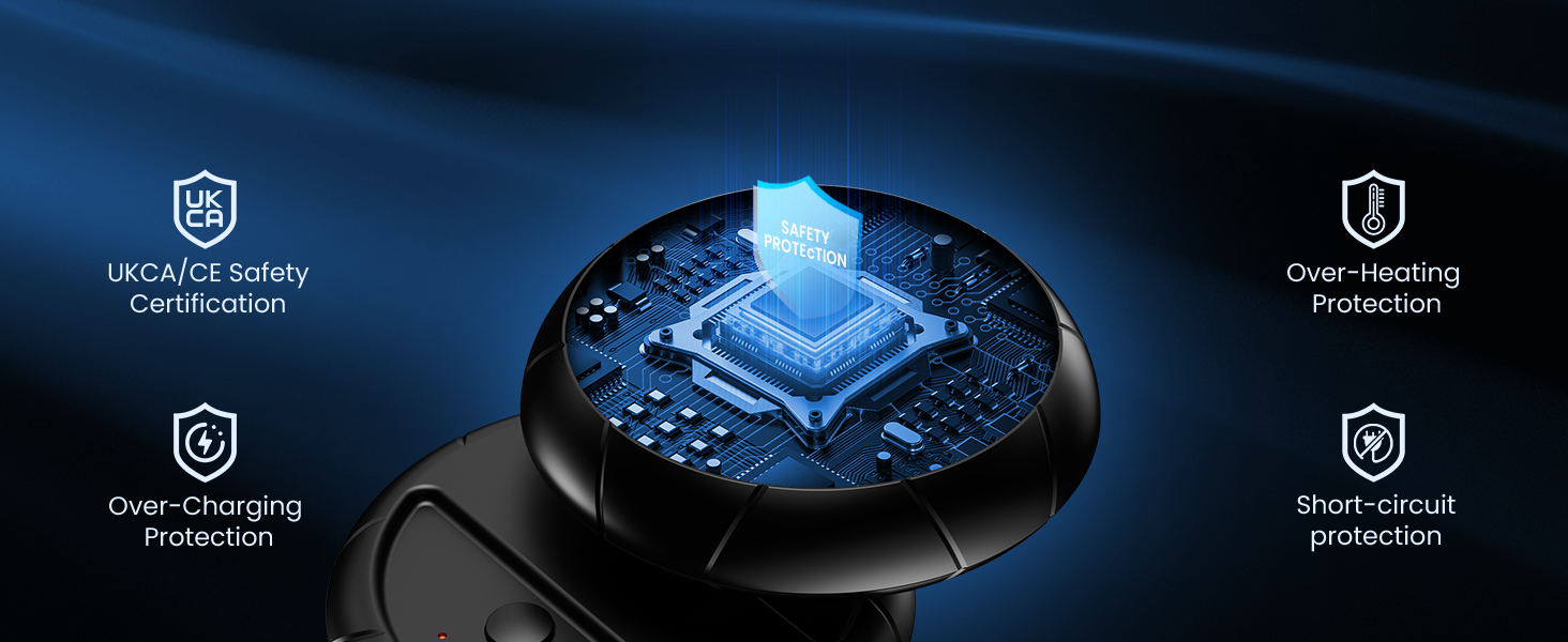 Електричні грілки для рук 2 шт. | USB-грілки з 3 режимами нагріву, 20 годин тепла, для холодного клімату, Outdoor/Indoor (Сірий)