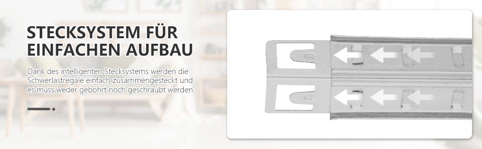 Ribelli Heavy-Duty Shelving Unit