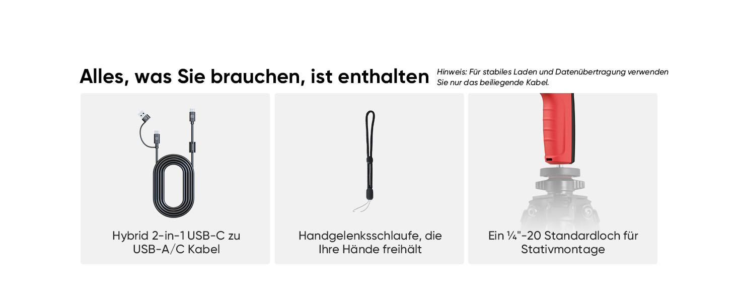 HIKMICRO E01 Тепловізійна камера SuperIR: портативна інфрачервона камера з лазерним покажчиком, роздільна здатність 240x240, діапазон температур -20°C - 400°C, частота оновлення 20Hz