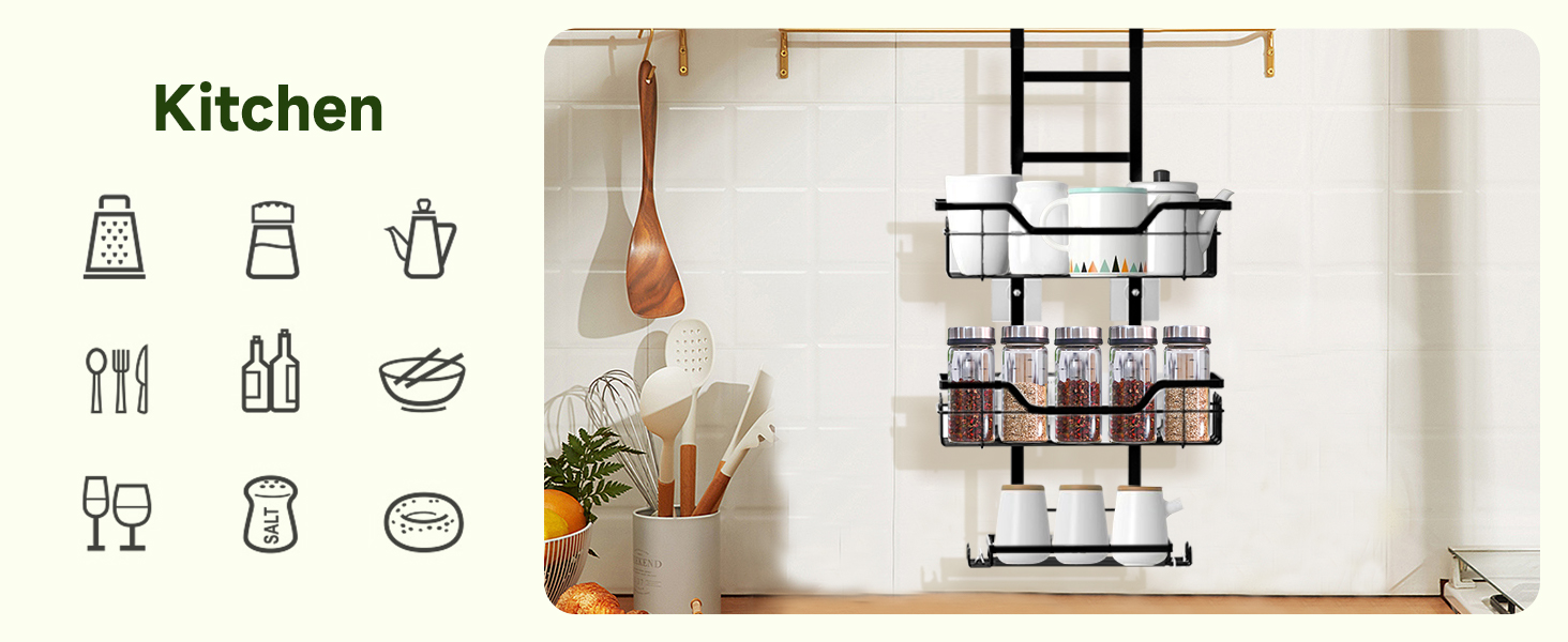 Поличка для душу без свердління, чорна, настінна, для скляних дверей, з 3 кошиками для шампуню та гелю для душу, стильна модель A