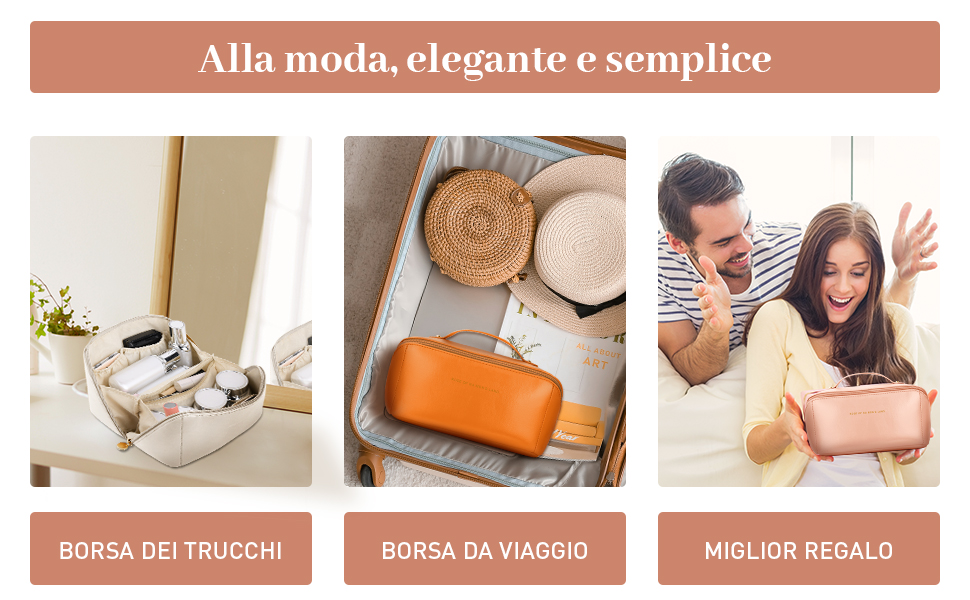 Чорна косметичка для подорожей з PU шкіри, велика місткість, водонепроникна | Органайзер для туалетних аксесуарів