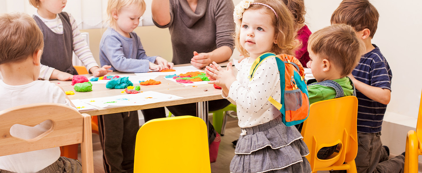 Дитячий рюкзак Cozary Kinder 5L, водонепроникний, для туризму, школи, подорожей та спорту (Помаранчевий)