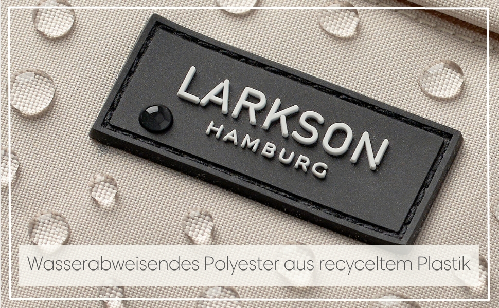 Рюкзак LARKSON Tammo ролтоп для ноутбука 16'' водостійкий, для роботи, університету, велосипеду, з ортопедичною спинкою, унісекс