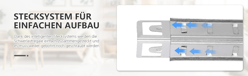 Ribelli Heavy-Duty Shelving Unit