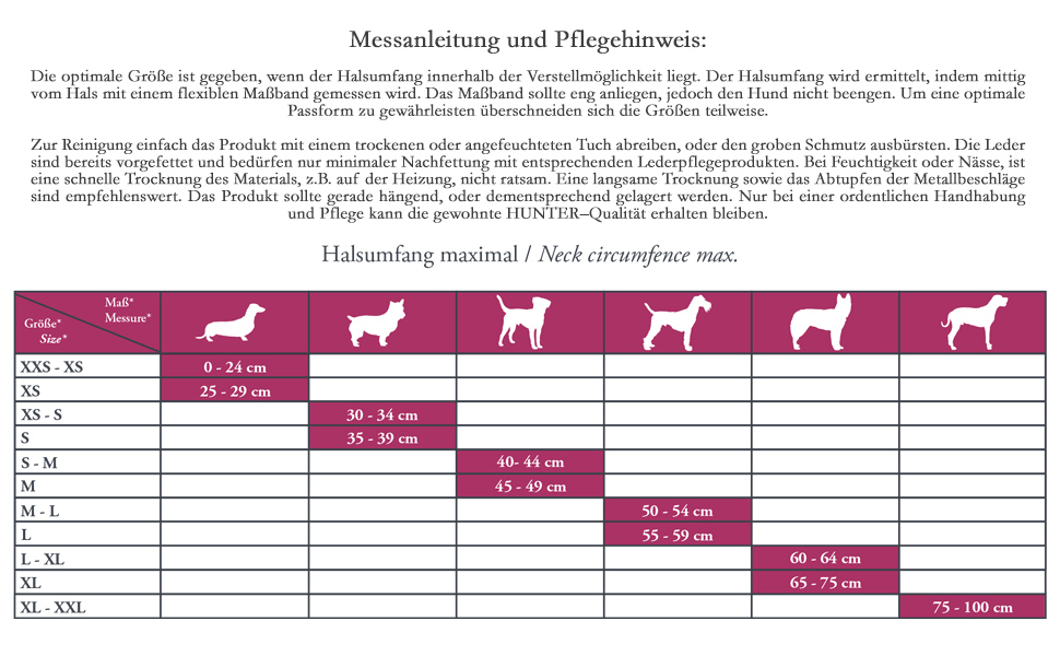 Лідяний нашийник для собак Hunter Rocky Petit, чорний, 30 см (XS)