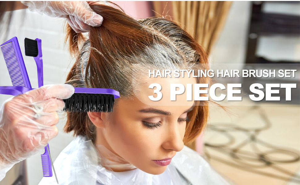 Щітка для кучерявого волосся (фіолетова)