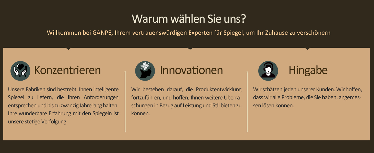 Дзеркало для ванної кімнати LED з підсвічуванням, туалетне дзеркало настінне, 6500K, антитуманне, водонепроникне IP44, вертикальне/горизонтальне (70 x 50 см)