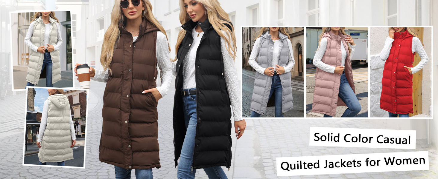 Жіноча зимова жилетка Maeau: тепла, тримає тепло, з капюшоном та кишенями, розміри S-3XL, рожевий колір