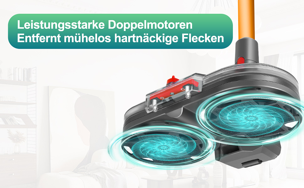Електричний насадка для миття підлоги Dyson V11/V10/V8/V7/V15 - комплект з 12 мікрофібрами та знімним баком для води