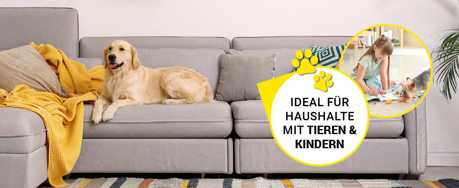 Портативний пилосос для миття килимів та меблів Clean | З миючим засобом | Легкий та компактний | Видаляє плями, потужний 400 Вт, баки для чистої та брудної води