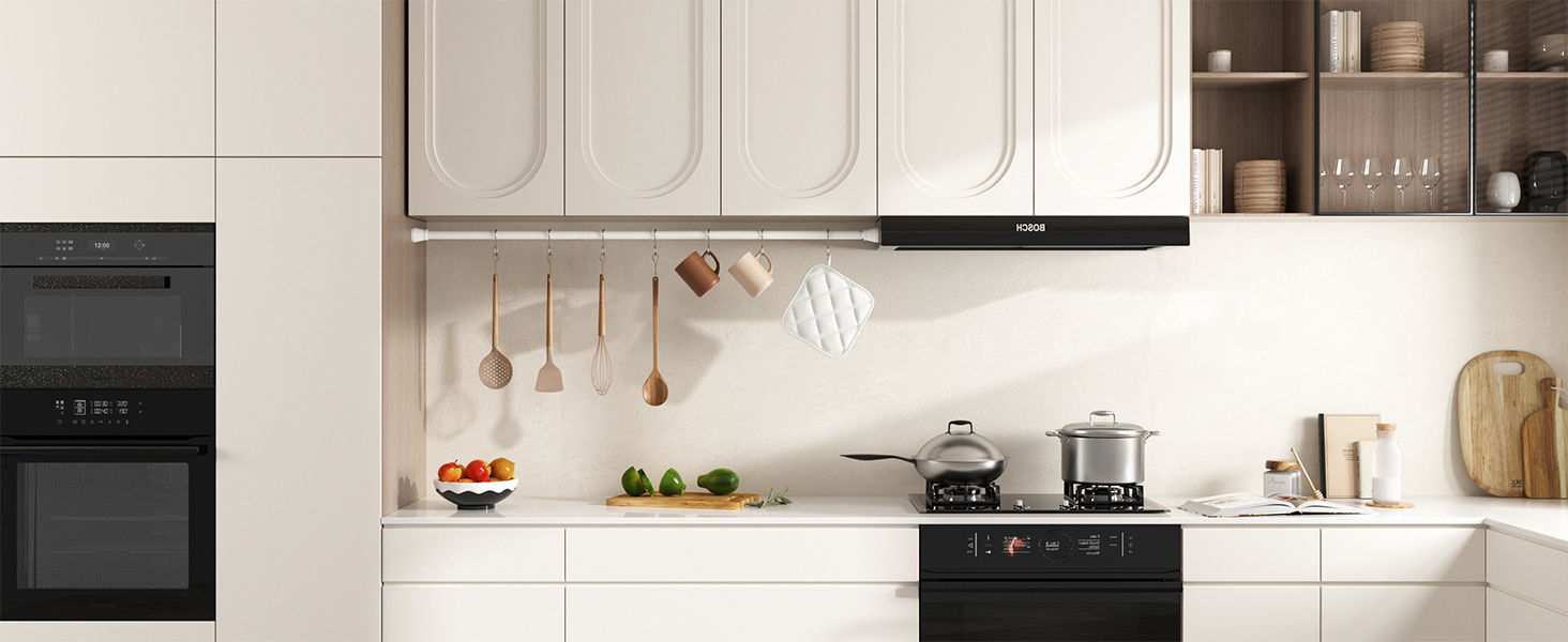 Штанга для штор без свердління 113-196 см, телескопічна, для ванної, вікна, кухні, шафи, біла (1 шт.)