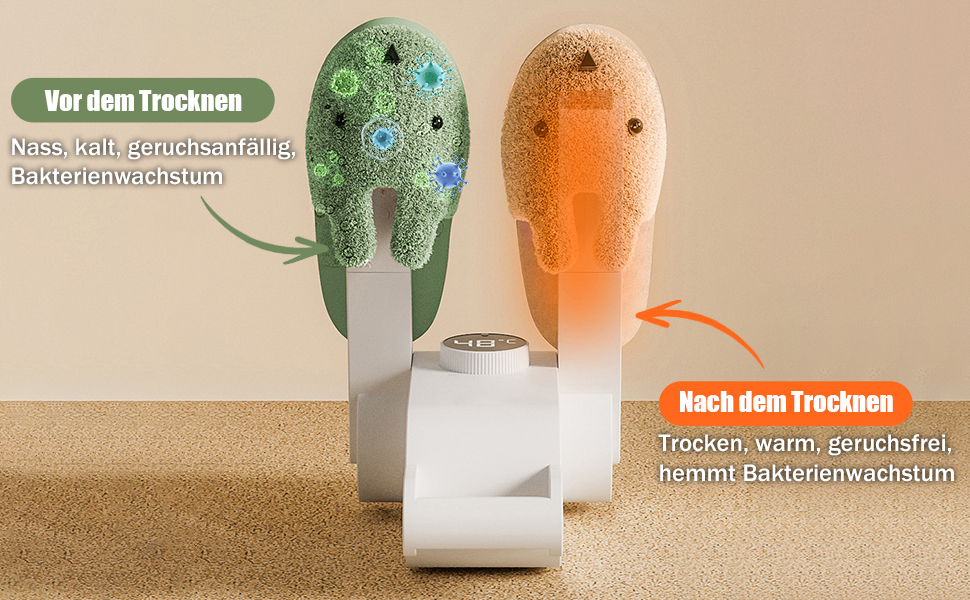 Електричний сушильник для взуття Herbst: 3 режими, таймер, антибактеріальний, для дитячого та гірськолижного взуття