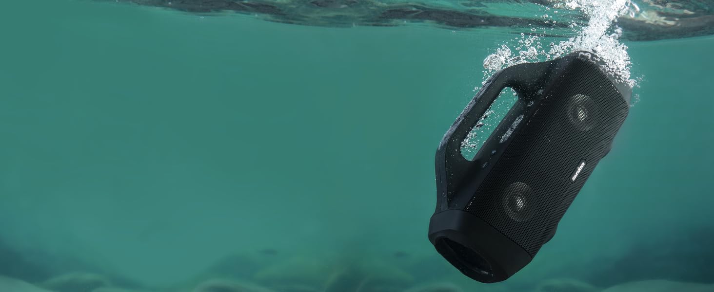 Soundcore Motion Boom - Bluetooth портативна колонка Anker з Titan драйверами, BassUp, IPX7, 24h, для відпочинку на природі
