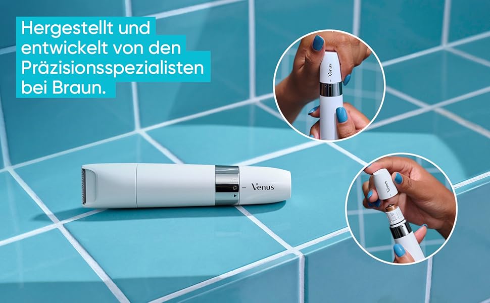 Жіноча бритва Gillette Venus для зони бікіні з 5 змінними лезами, тример для депіляції інтимних зон, захист від подразнень