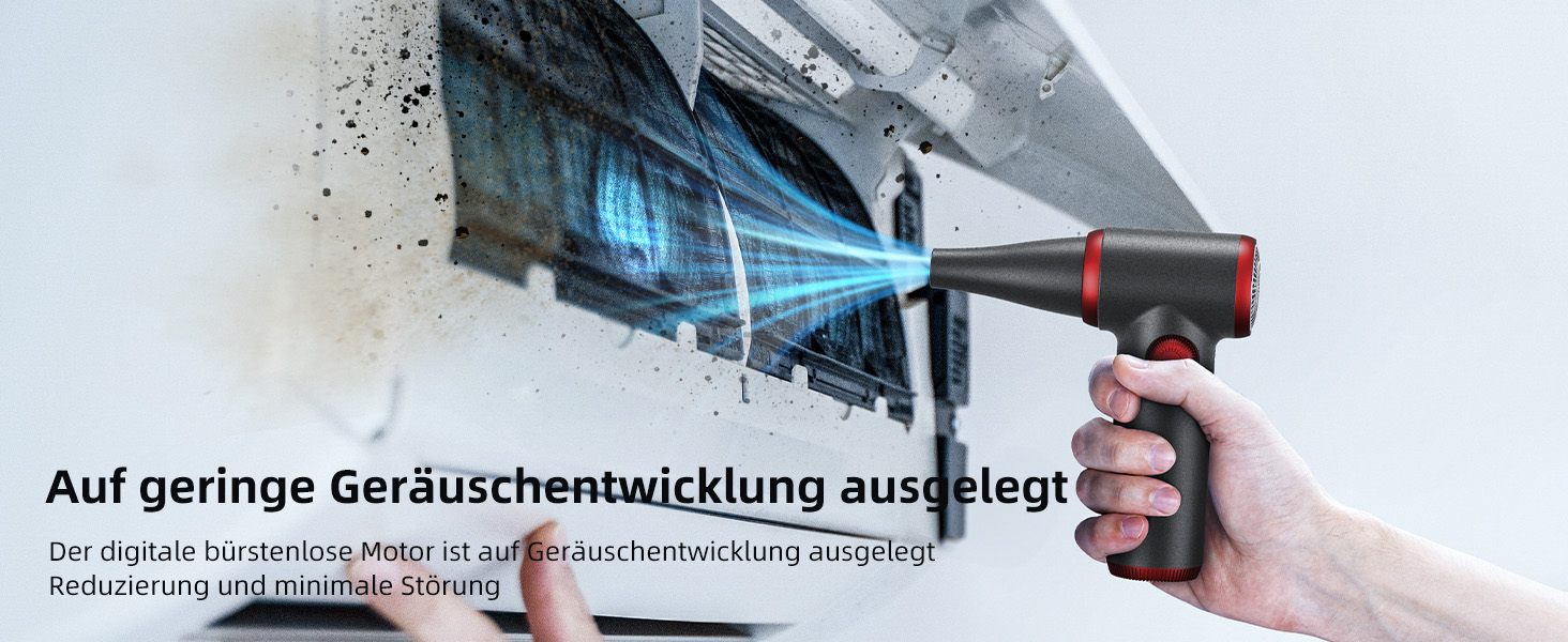 Електричний повітряний пилосос Koonie, набір для чищення CD09, з LED-підсвічуванням, для ноутбуків та ПК