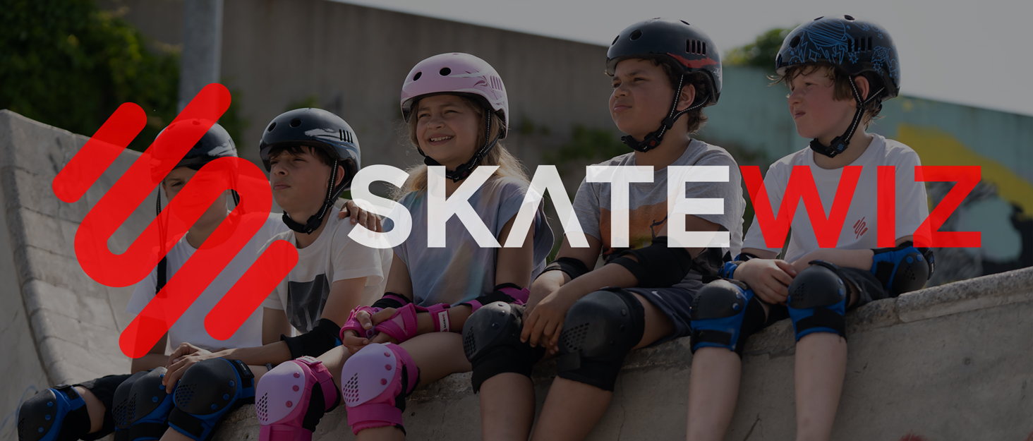 Захисний комплект SKATEWIZ для роликів для дорослих і підлітків, 6 предметів, неопренові наколінники з фіксацією, німецький бренд