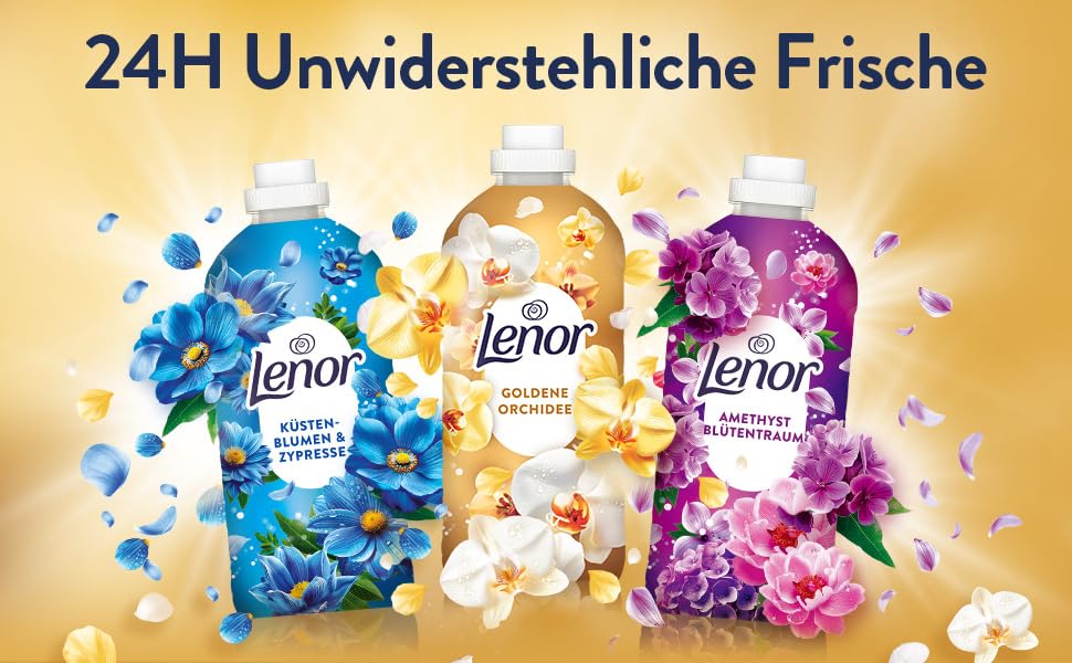 Кондиціонер для білизни Lenor Amethyst Blütentraum, аромат Аметист, 12x38 прань