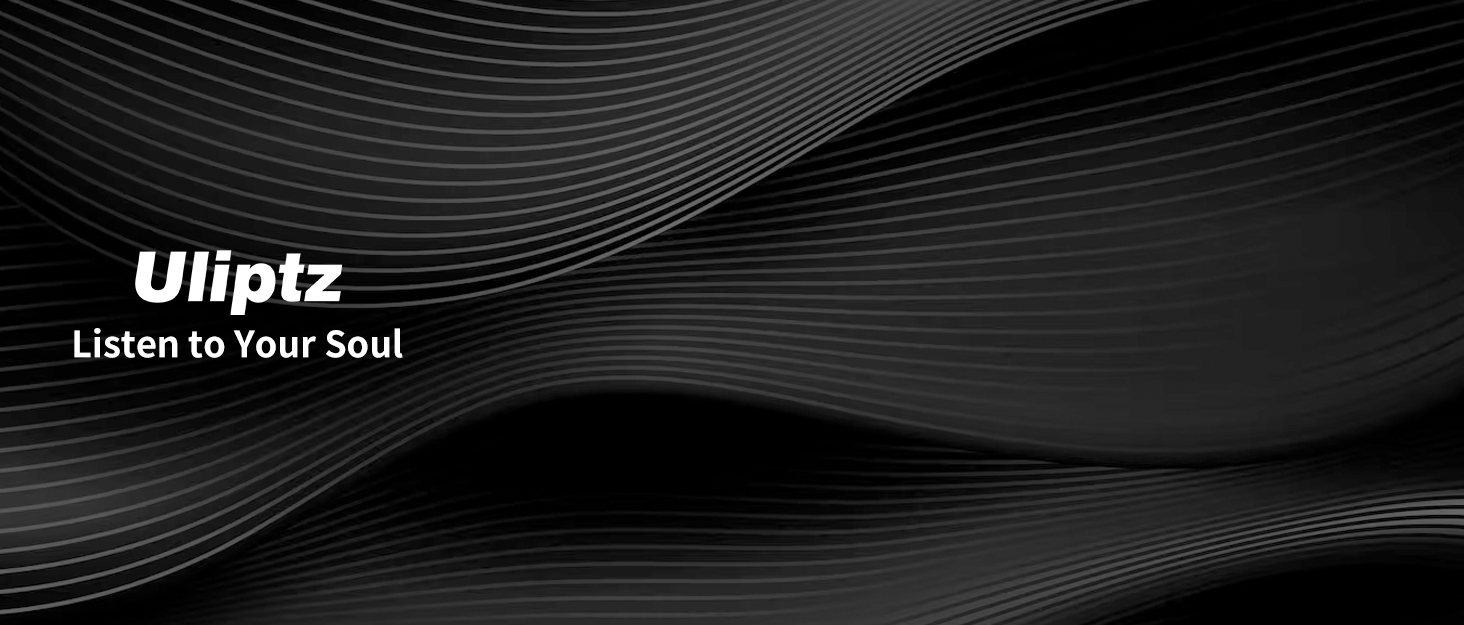 Бездротові навушники Uliptz Over-Ear Bluetooth з 65 годинами роботи, 6 EQ-режимів, HiFi стерео, складні, для подорожей/офісу/телефону/ПК (Чорний)