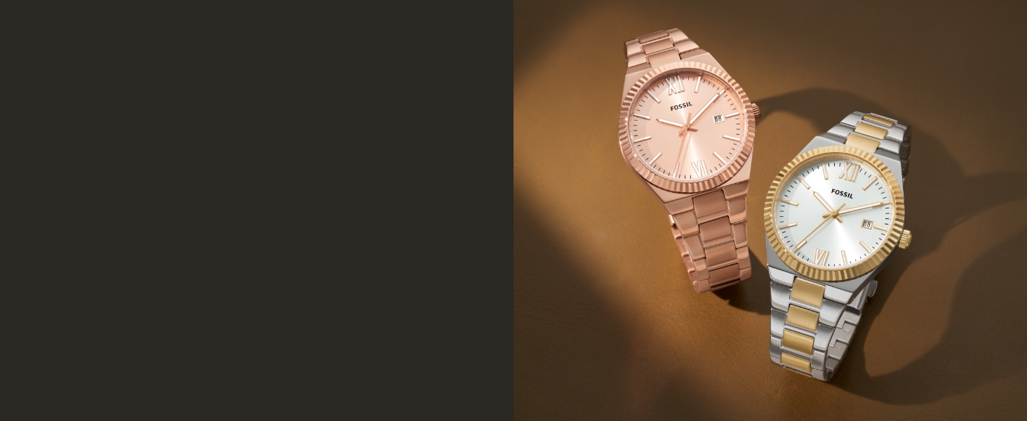 Жіночий кварцовий годинник Fossil Raquel зі сталевим браслетом, 23 мм, колір Smokey Black