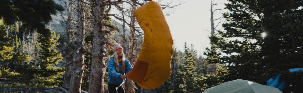 Сплячий мішок Marmot Sawtooth, дорослий, мумієвидний, 650 кудрява гусяча пухова начинка, дуже легкий та теплий, комфортна температура -28°C, 198 см, X-Wide
