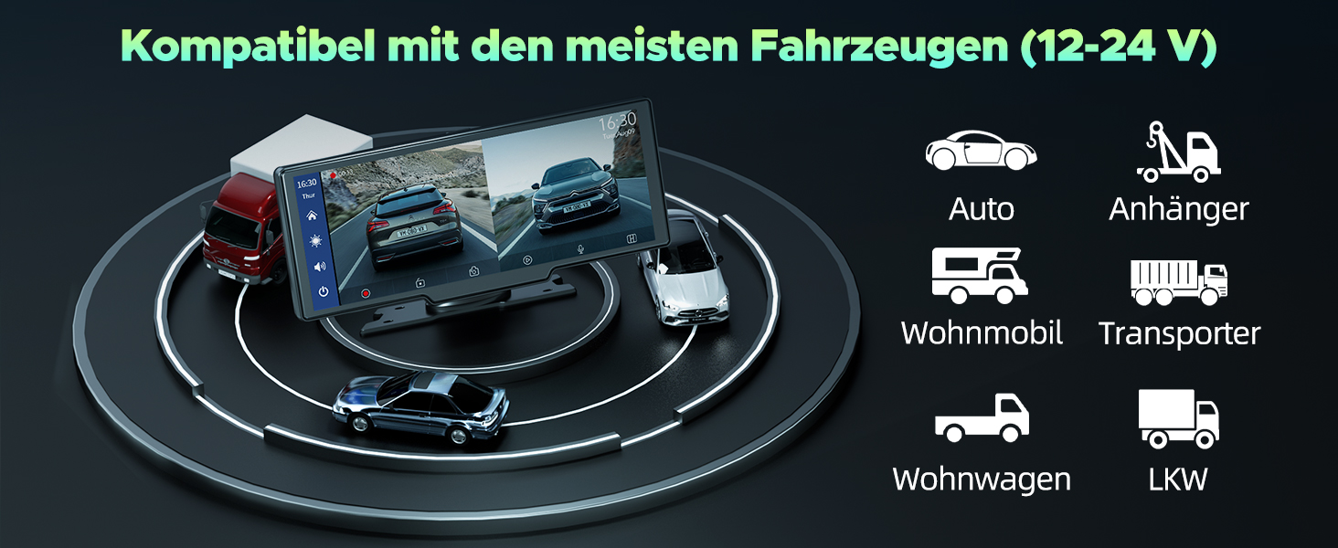 Портативне автомобільне радіо LAMTTO 9,26