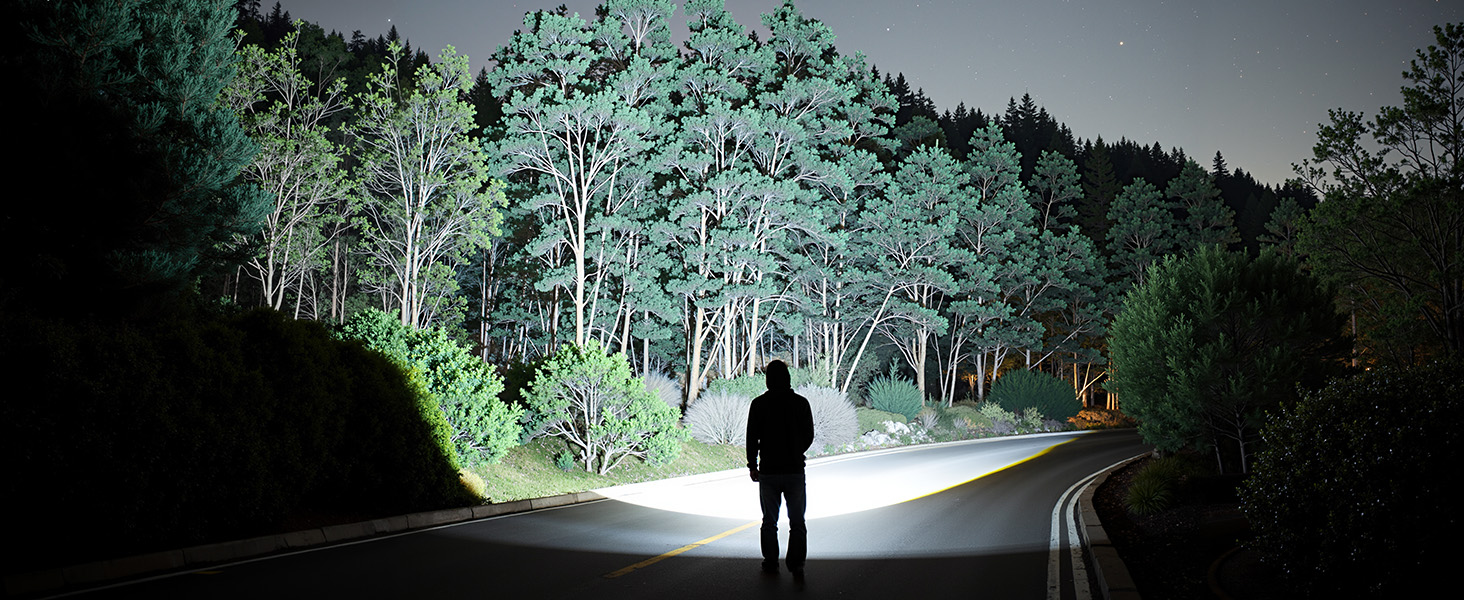 LED ліхтарик Gearlite: 6000 люмен, тактичний, водонепроникний (IP65), 3 режими, для кемпінгу, риболовлі, надзвичайних ситуацій. Чорний