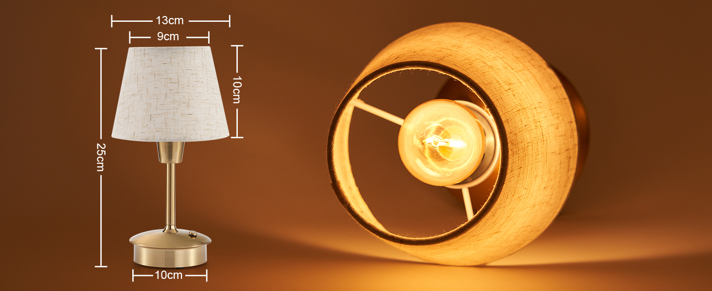 LED-лампа Egobasic настільна бездротова, 5200mAh, торкання, диммування, для дому та вулиці