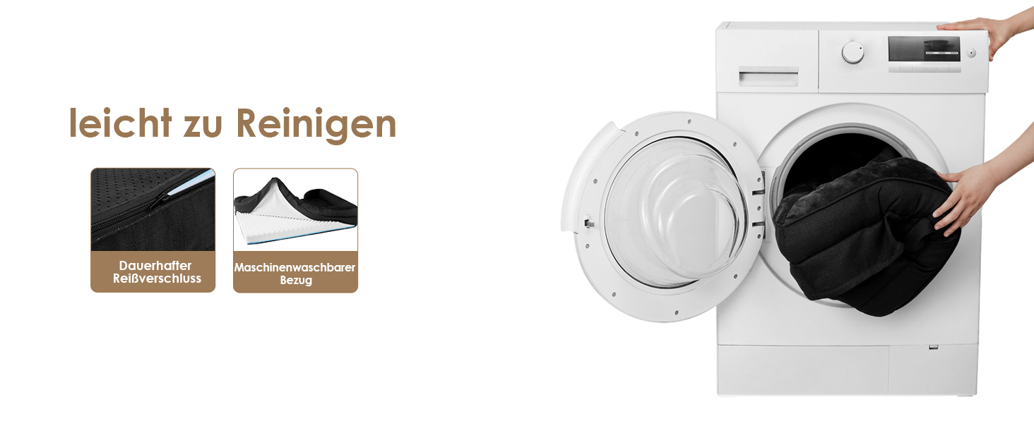 Ортопедичне ліжко для собак великих порід, 91x68 см, з Memory Foam, кошик для собак середніх порід, миється, водонепроникне, неслизьке, диванчик для собак з високим бортиком (104x69x17 см, чорний)