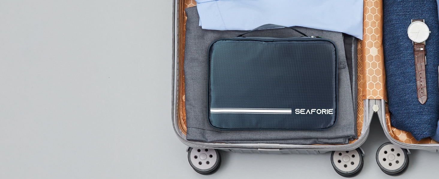 Сумка для туалетних аксесуарів на гачок, велика дорожня сумка-органайзер для жінок та чоловіків, 4-в-1 водонепроникна, армійний зелений (темно-синій)