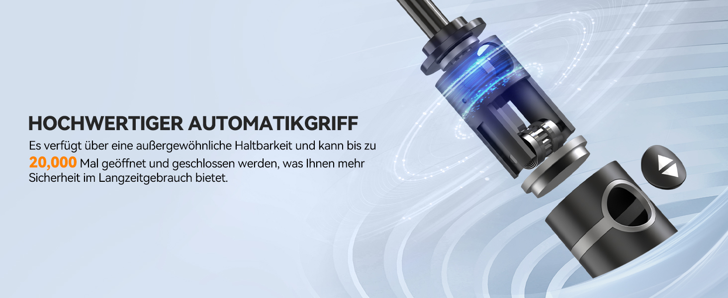 Шкіряний парасоль з автоматичним відкриванням, великий, стійкий до вітру, 104 см, 10 ребер, чорний, для чоловіків та жінок