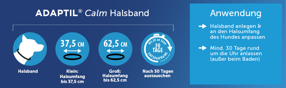 ADAPTIL Calm нашийник для собак великих порід до 50 кг