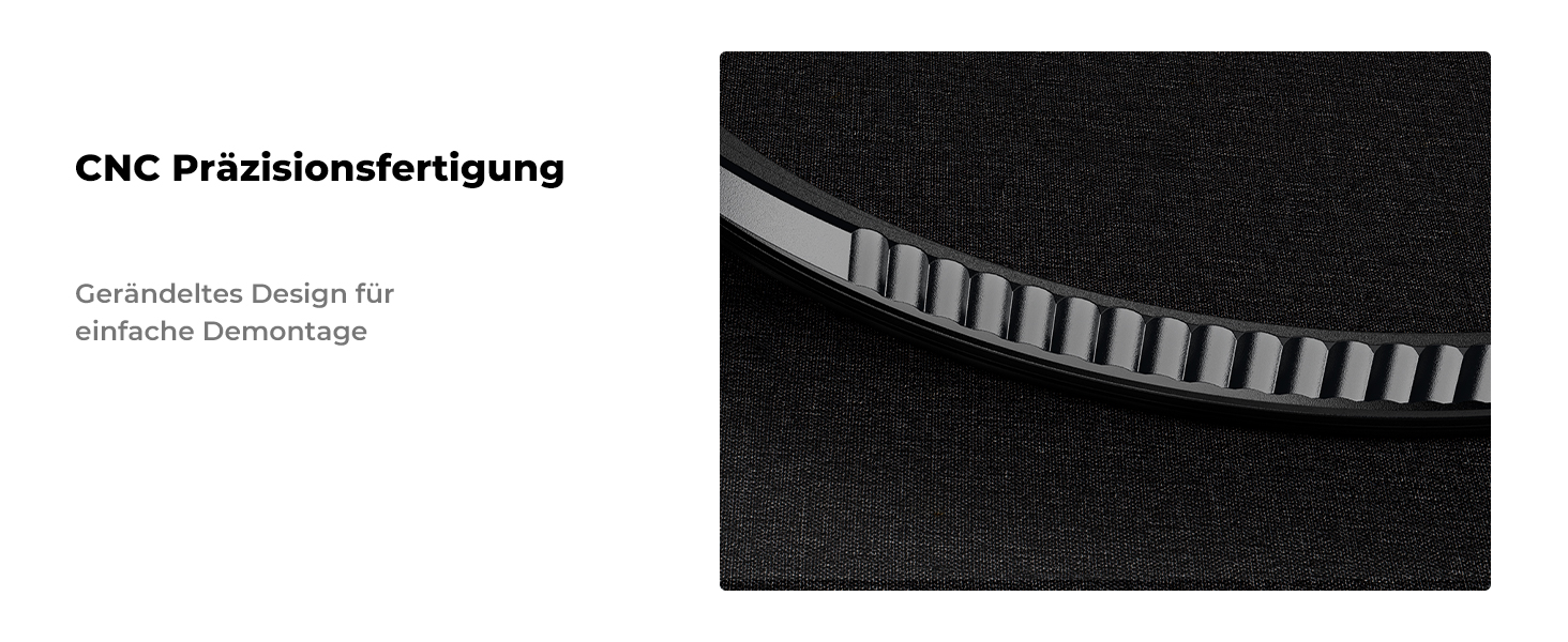 Графільтр K&F Concept Nano-X Serie Slim ND64 (49mm) - 6 ступенів затемнення