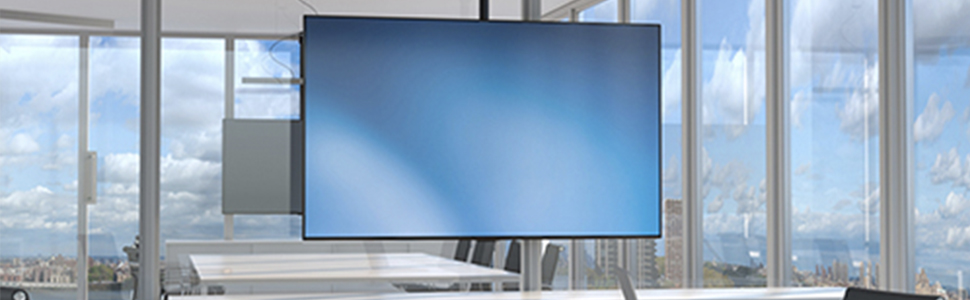 Стельовий кронштейн для телевізора StarTech 32-75 дюймів VESA (FLATPNLCEIL) — регульований за висотою, поворотний та нахильний тримач для одного екрана