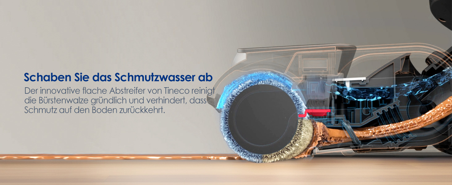 Вологий пилосос Tineco iFLOOR 5 Breeze Complete з функцією самоочищення, для сухого та вологого прибирання