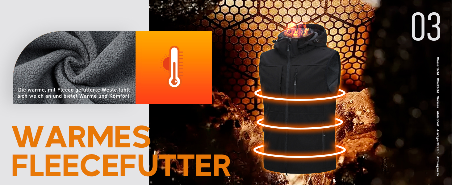 Чоловіча тепла жилетка Softshell з капюшоном, чорна XXL - водонепроникна, без рукавів