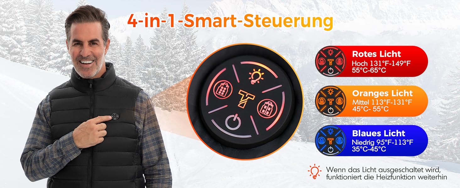 Обогреваемый жилет для мужчин с Powerbank, 15 зон обігріву, легкий, дихаючий, теплий жилет для кемпінгу, полювання, чорний