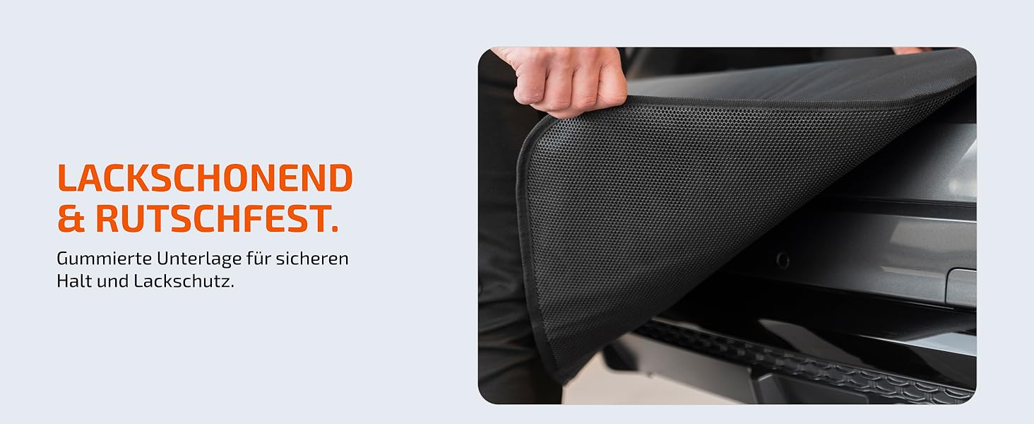 Захист для вантажного відсіку автомобіля [з підкладкою & водонепроникний] – універсальний килимок для багажника, підходить для легкових автомобілів та SUV – захист для багажника від бруду та подряпин (100x100 см)