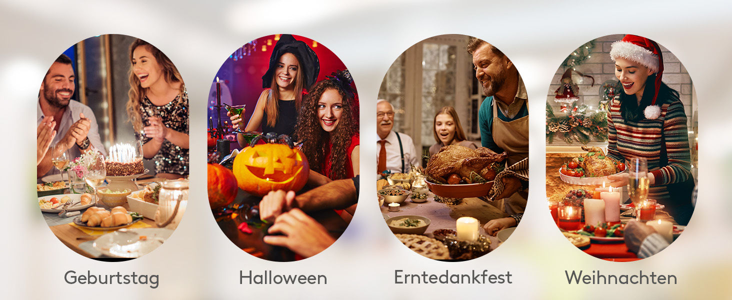 Підставка для фруктів та закусок Lifewit з 3 ярусами, біла, для буфетів, фруктів, снеків, овочів, тістечок, десертів, чорна