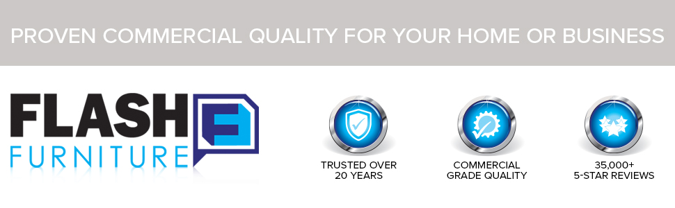 Офісний стіл Flash Furniture з сітчастою спинкою, м'яке сидіння, металевий каркас, 68.6 x 64.8 x 112.4 см