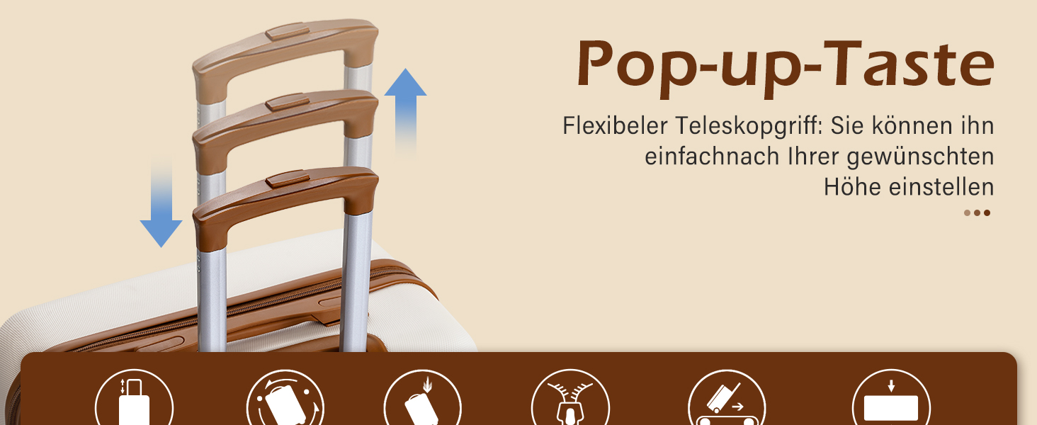 Валіза COOLIFE з жорстким корпусом, тріскачка, валіза для подорожей з TSA-замком та 4 колесами (Зелений, Набір валіз)