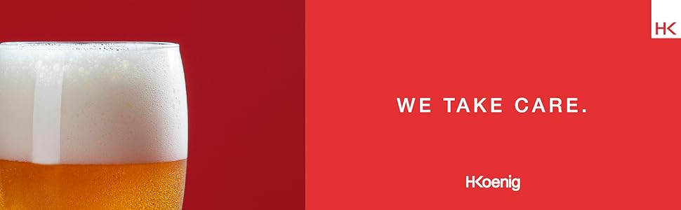 Система розливів пива H.Koenig - сумісна з усіма 5-літровими баками з нержавіючої сталі, інтегрована система охолодження, регулювання температури від 2°C до 12°C, 65 Вт, неслизькі ніжки (BW1688)