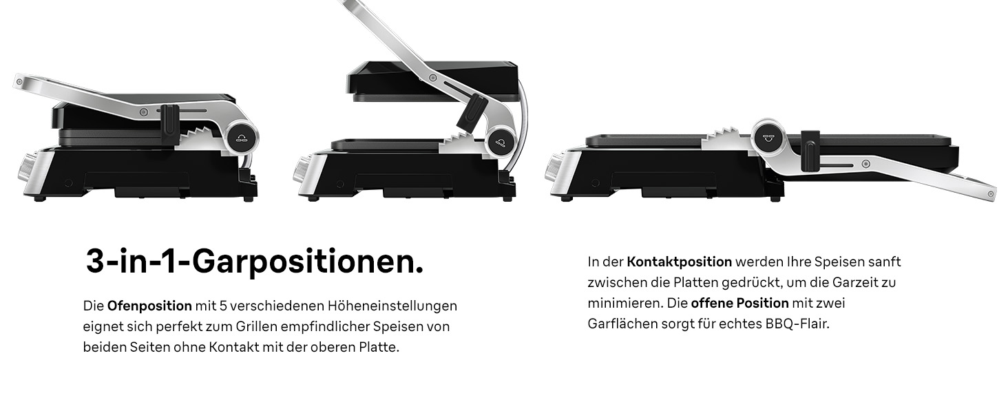 Електричний гриль Braun MultiGrill 7 CG7020: 3-в-1 (контактний гриль, BBQ, духовка), 2000W, велика поверхня (12 бургерів), регулювання температури, для дому