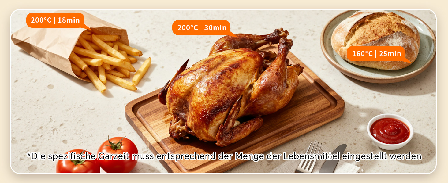 Аерофритюрниця 12л 2 камери 2600W Airfryer XXL срібна - багатофункціональна фритюрниця з верхнім та нижнім нагріванням, вікном та підсвіткою